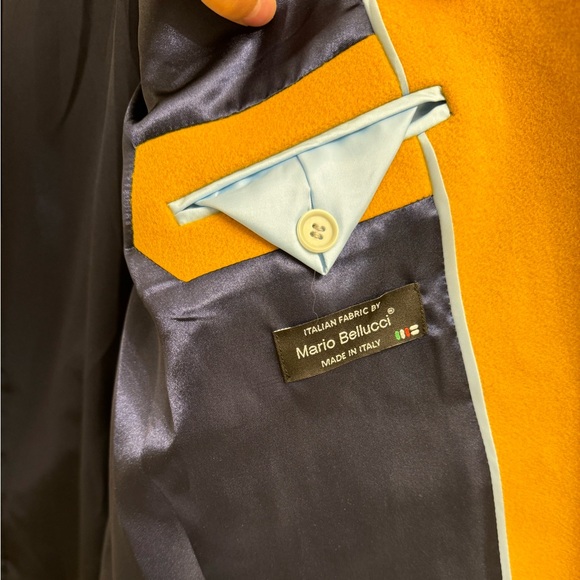 NWOT J CREW Blazer Coat Wool Cashmere Blend Italian Mario Bellucci Size Small - Picture 7 of 11